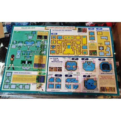 Carte D'hyrule - The Legend Of Zelda A Link To The Past - Super Nintendo