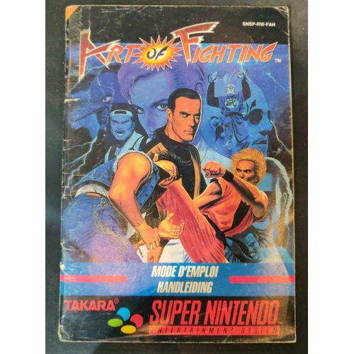Notice - Art Of Fighting - Super Nintendo