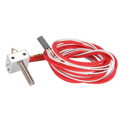 Imprimante 3D V6 Chauffage Bloc d¿aluminium + Thermistance à 2 broches + Chauffage en céramique 12V 40W V6 Chauffage en aluminium