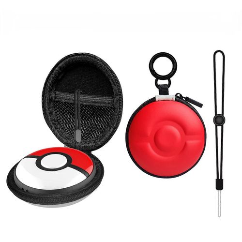 Mallette de transport pour Switch Pokeball Plus Controller Eva Zipper Storage Bag Compatible avec Pokemon Lets Go +