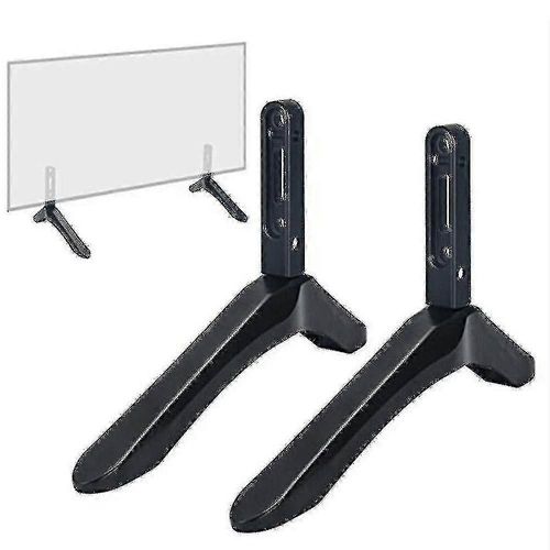 Meuble TV universel support de télévision en métal support de table compatible 32-65 pouces Tv e20241122465