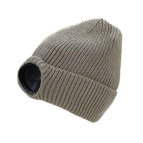 Nouveau Chapeau De Lentille D¿Hiver Lunettes De Sécurité Lentille Bonnet Chapeau Tricoté Épaisse Polaire Casquette Chaude Adulte Multifonctionnel Unisexe Chapeaux