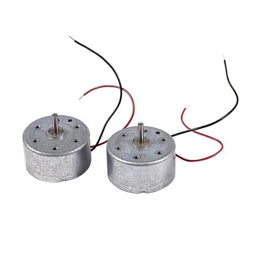 2pcs Rc300 6000rpm Dc 1.5-9v Moteur pour lecteur CD DVD