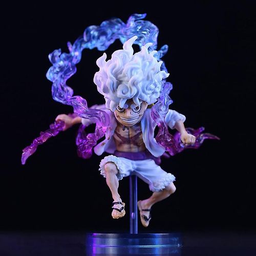 10cm One Piece Figurines Luffy Gear 5 Figure Sun God Niko Luffy Figurines D¿Action