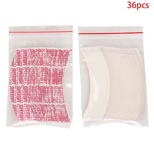 36 Pcs/Pack Imperméable À L¿Eau Perruque Perruque Ruban Double Adhésif Ruban Pour Toupet/Dentelle Perruques