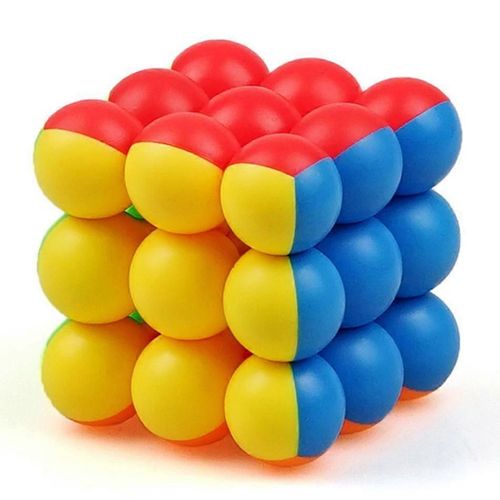 Nouveau Ball Magic Cubes Professionnel 3x3x3 6cm Boule Magic Cubes Twist Puzzle Jouets Pour Enfants Cadeau Jouet Éducatif