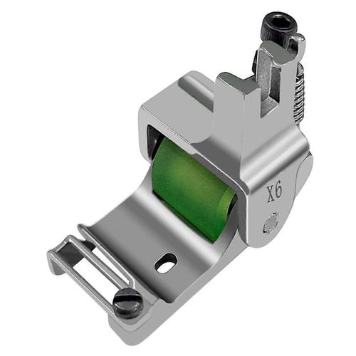 X6 Adjustables Guide de bord Pieds d¿ourlet roulé 0,1-12,5 mm, Pied de presse d¿ourlet à rouleau pour lame gauche au point noué industriel