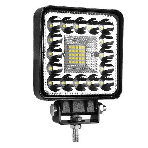 1X 4 pouces 82W LED Barre de lumière de travail Offroad FLOOD SPOT Pods Feu de conduite antibrouillard ATV SUV