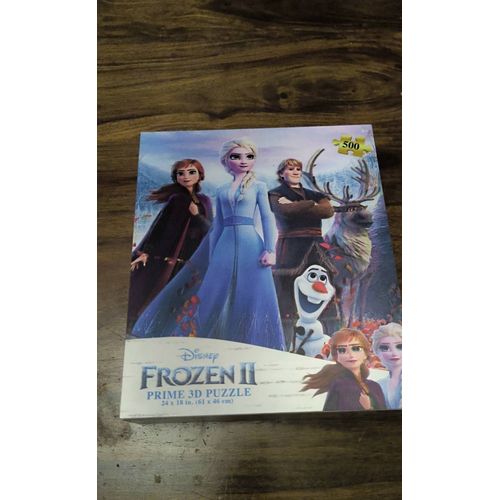 Disney - Puzzle Lenticulaire Personnages De La Reine Des Neiges 2 500