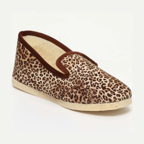 Chaussons La Sauvage - Léopard