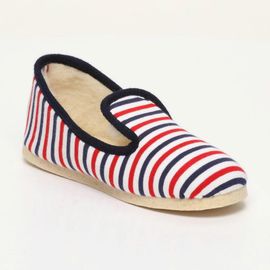 Chaussons La Cocorico - Bleu, Blanc & Rouge