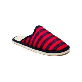 Chaussons Mules - La Mi Marinière Rouge