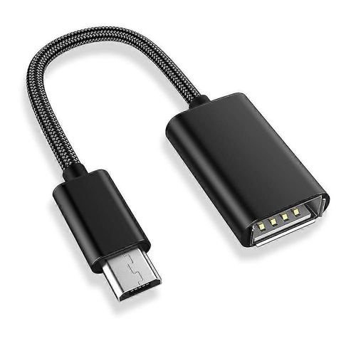 2 pack Micro Usb à Usb, usb 2.0 Micro Cable Adaptateur