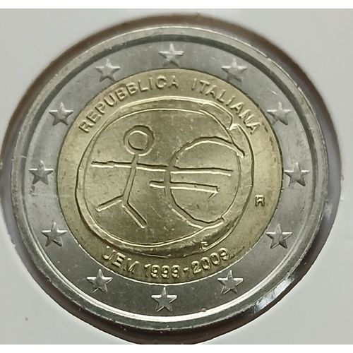 2 Euro Commémo Italie 2009 Ume Emu Sup Spl