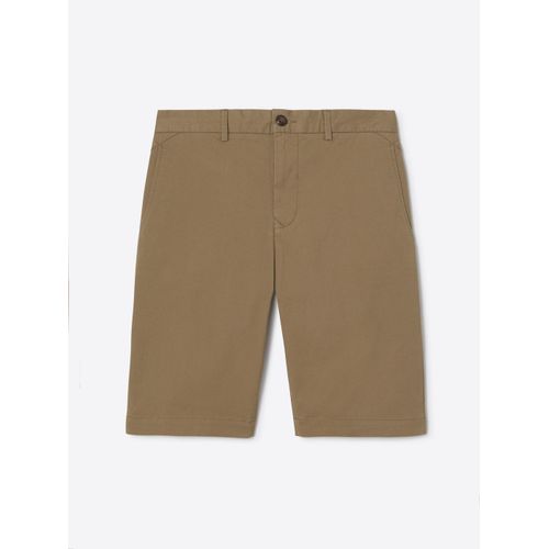 Bermuda Slim En Coton Stretch - Marron - 42