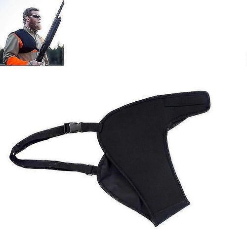 Fusil De Chasse Antichoc Épaulette Chasse Recul Bouclier Pad Noir