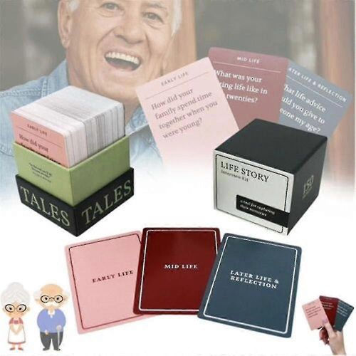 150pcs Kit D¿Entretien D¿Histoire De Vie Cartes Amusantes, Kit D¿Entretien De Vie De Contes Pour Jeu De Cartes De Fête De Famille