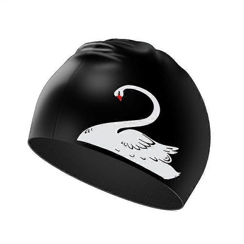 Bonnet De Bain Confortable Imperméable En Silicone Pour Cheveux Longs Et Courts 