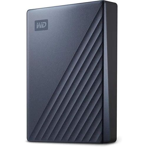 Disque Dur Externe Portable Wd My Passport Ultra 2to Bleu - Usb-C, Pc, Xbox, Ps4