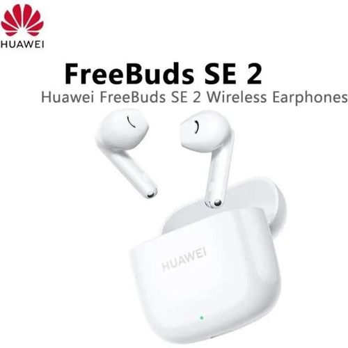 Écouteurs Bluetooth - HUAWEI - FreeBuds SE 2 - Autonomie 40 heures - Étanchéité IP54 - Intra-auriculaire