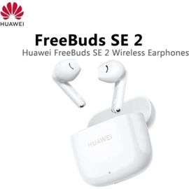 Écouteurs Bluetooth - HUAWEI - FreeBuds SE 2 - Autonomie 40 heures - Étanchéité IP54 - Intra-auriculaire