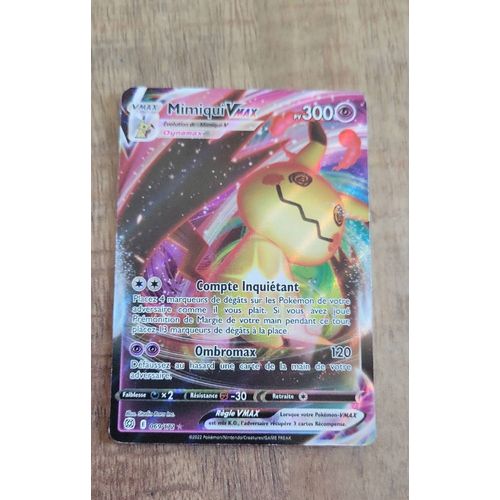 Carte Pokemon Miniqui Vmax Pv 300