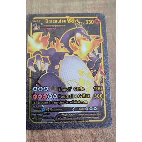 Carte Pokemon Dracaufeu Vmax Pv330
