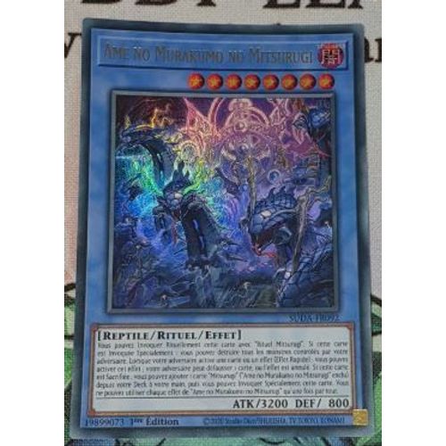 Yu Gi Oh Suda Fr092 Ame No Murakumo No Mitsurugi Ultra Rare