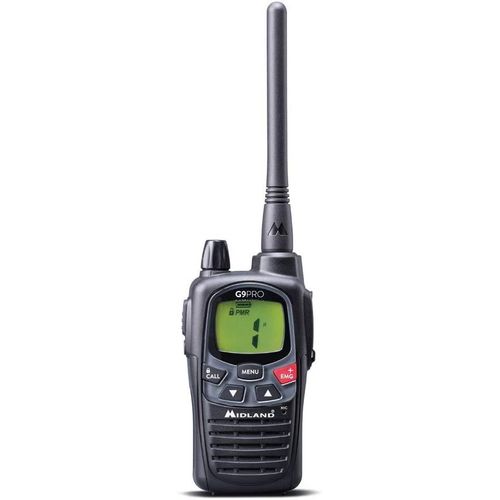 G9 Pro Radio Talkie Walkie Étanche, Ipx4 Pour Extérieur, 32 Canaux Pmr446 - 1 Émetteur-Récepteur, Piles Aa 1800 Mah Rechargeables, Chargeur Et Clip De Ceinture