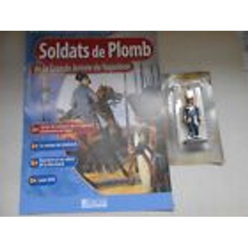 Napoléon Soldat Plomb Atlas Starlux N° 90 + Revue Cornet Voltigeur 1er Rgt Infanterie