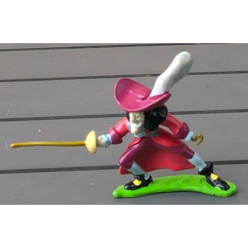 Figurine Capitaine Crochet, Peter Pan, Walt Disney, Dessin Animé