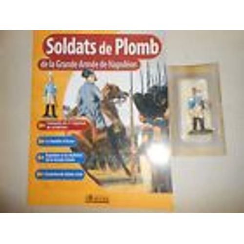 Napoléon Soldat Plomb Atlas Starlux N° 99 + Sa Revue Trompette 1er Rgt Carabinier