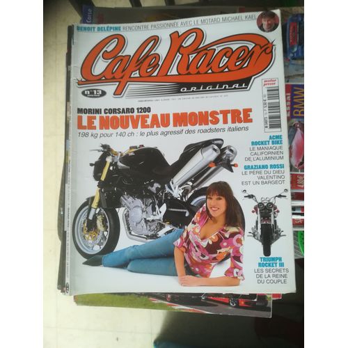 Cafe Racer 13 De 2005 Moto Morini Corsaro 1200,Delepine,Buell Xb12r,Ducati 1000ss,Moto Guzzi 1100 V11 Le Mans,Acme Rocket Bike,Rossi,Triumph 2300 Rocket 3,Burdet,Harley V-Rod,Suzuki Gsx1100,Bmw R100/7