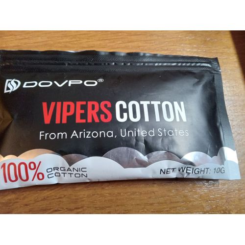 DOVPO - Vipers Cotton from Arizona - Coton 100% organic - 10 gr pour résistance