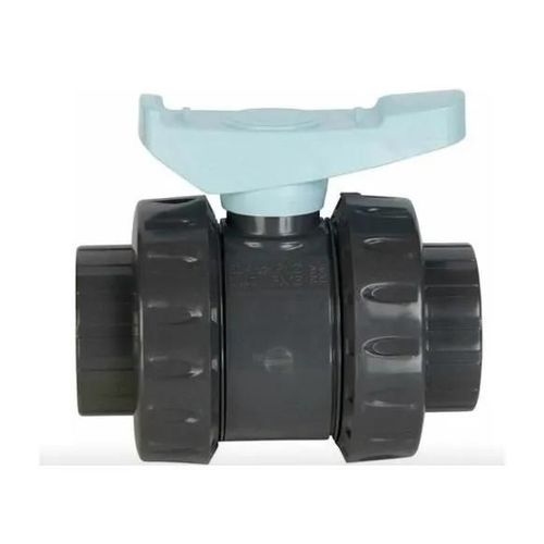Vanne PVC à boisseau sphérique PN-16 Astore Vanne anti-block Ø 63 mm