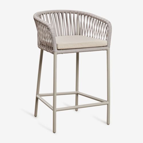 Lot De 2 Tabourets Hauts Arhiza Brun Moka ¿65 Cm