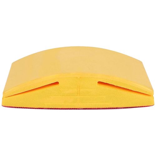 5 Pouces Bloc De Ponçage Crochet En Caoutchouc Boucle Tampon De Support Porte-Papier De Verre Bloc De Meulage À La Main Polissage À
