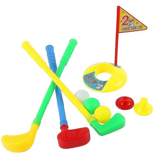 Mini Multicolor Golf Club Set Golfeur Jeu En Plein Air Sports Jardin D¿Été Enfants Jouet