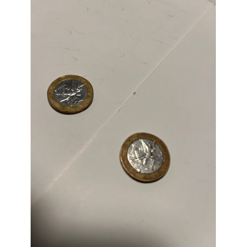 Lot De 2 Pièces De 10f De 1989/1991