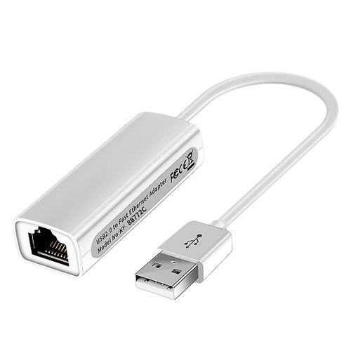 Usb2.0 20cm Ax88772c Ethernet Lan Câble adaptateur pour Win95 Osr2 / 98 / 98se / me / 2000 / XP / NT3.5
