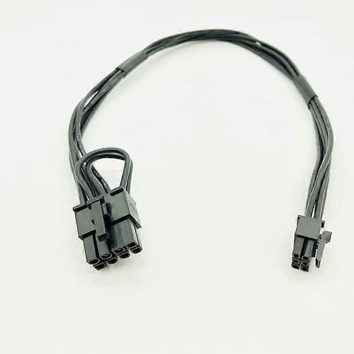 Câble d¿alimentation Câbles d¿alimentation modulaires Mini 6 broches à 8 broches PCIe Câble pour Apple Mac iMAC Pro G5 Carte vidéo tour 18AWG 35CM