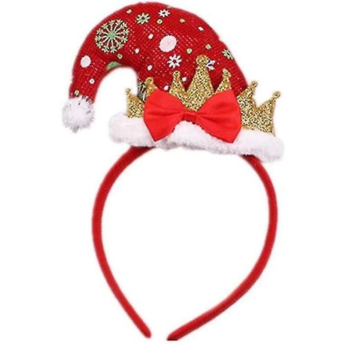 Bandeau De Noël Enfants - Décoration De Noël Fournitures Tête Boucle Performance Accessoires Headwear Cadeaux 23cm / S3