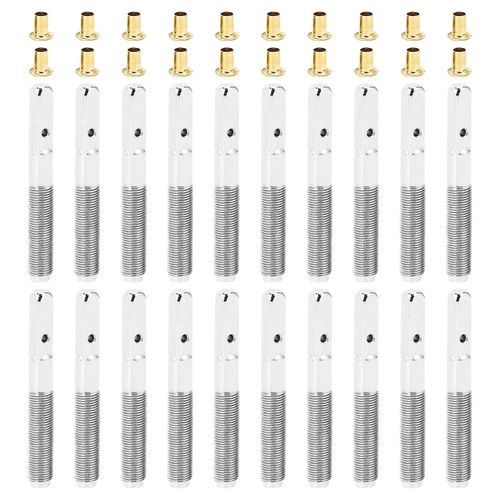 20 Pcs Harpe Harpe Accordage Clous Avec 20 Pcs Rivets Réglés Pour Lyre Harpe Petite Harpe Musique Instrument À Cordes