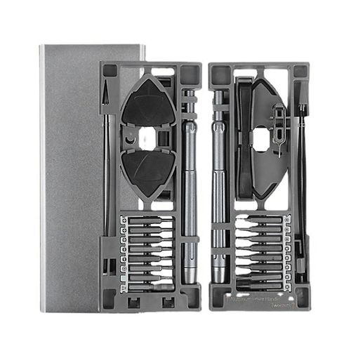 Jeu De Tournevis De Précision 24-En-1 Réparation De Téléphone Portable Outil De Démontage S2 Alliage D¿Aluminium Multifonctionnel