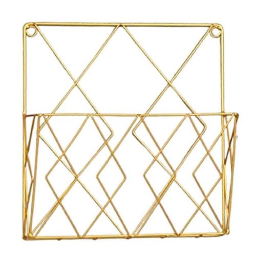 Étagère Murale Porte Suspendue Organisateurs Mur Magazine Étagères À Livres Suspendus Dossiers Muraux Fil Mur Livre Rack-B