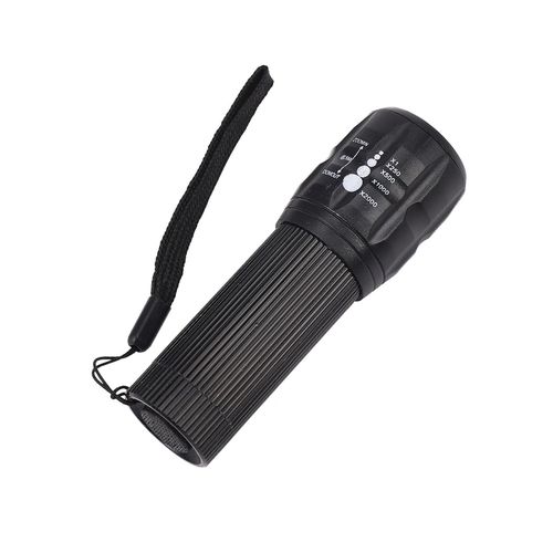 Lampe de poche LED 18650 / AAA Batterie Rechargeable Zoomable Lanterne Étanche Pour Vélo En Plein Air Hunti
