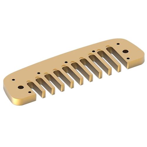Peigne De Blues D¿Harmonica En Alliage D¿Aluminium, Partie D¿Harmonica De Peigne De Blues Pour L¿Or De Mélodie D¿Or