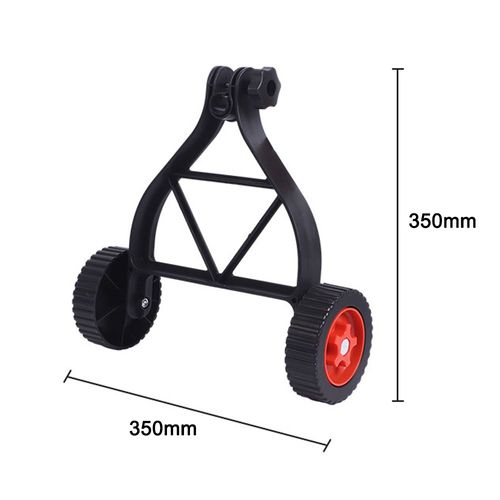 Roue auxiliaire universelle pour taille-bordures, pratique, accessoire de tondeuse à gazon sans fil, roue de Support de coupe-herbe réglable de 25 à 28mm