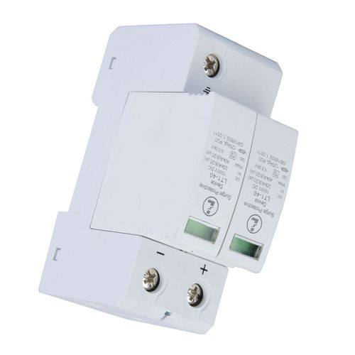 Dispositif de protection contre les surtensions 2P, parafoudre photovoltaïque DC, parafoudre basse tension (40KA)