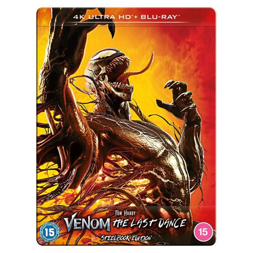 Venom: The Last Dance 4k Uhd Plus Blu Ray Steelbook [Blu-Ray] [Region A & B & C]